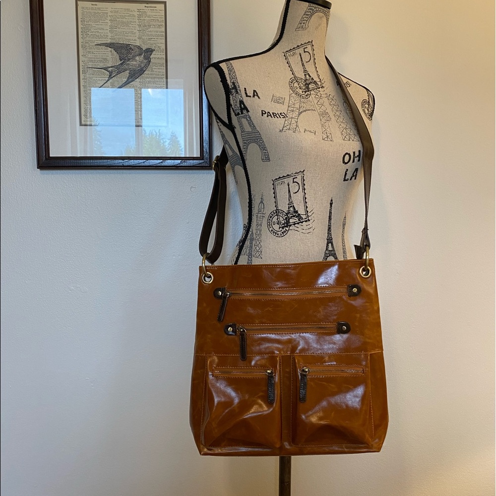 Shiraleah Chicago Harper crossbody bag in rust